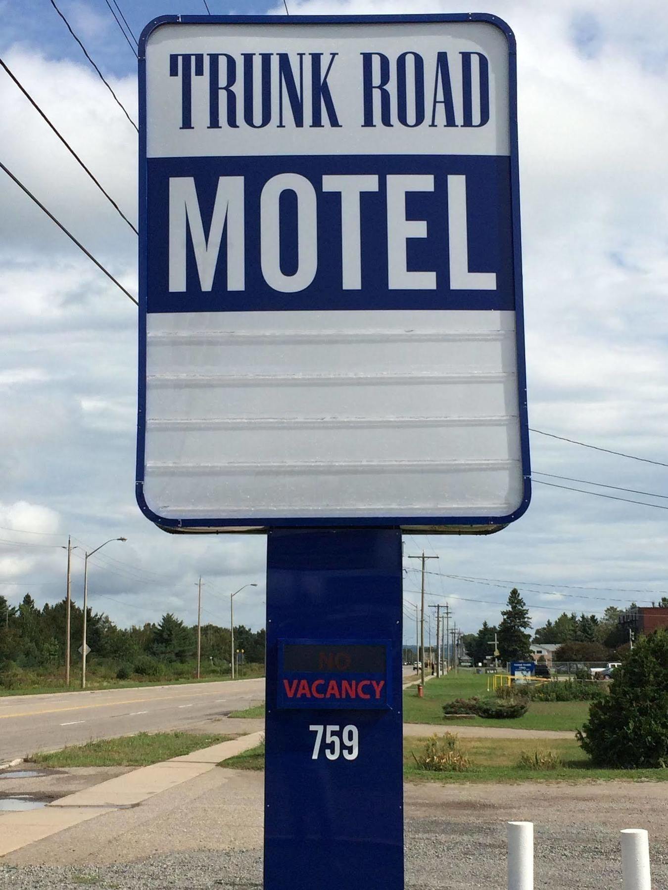 Trunk Road Motel Sault Ste. Marie Dış mekan fotoğraf