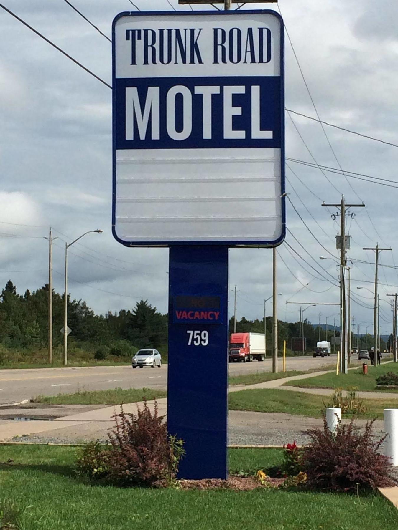 Trunk Road Motel Sault Ste. Marie Dış mekan fotoğraf